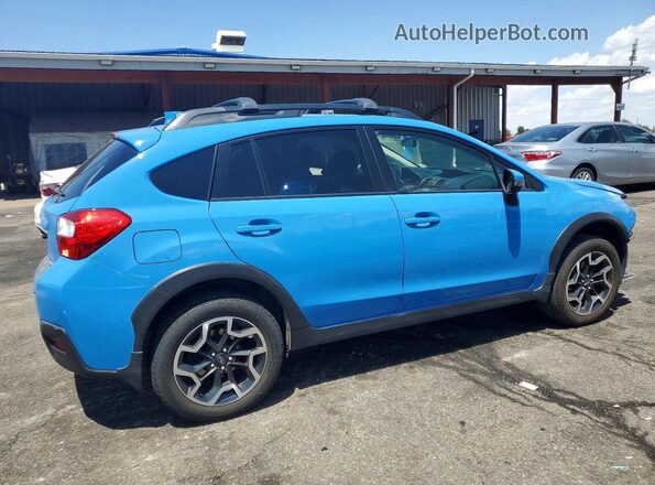 JF2GPAKCXHH259343 2017 SUBARU CROSSTREK Blue Tył prawy