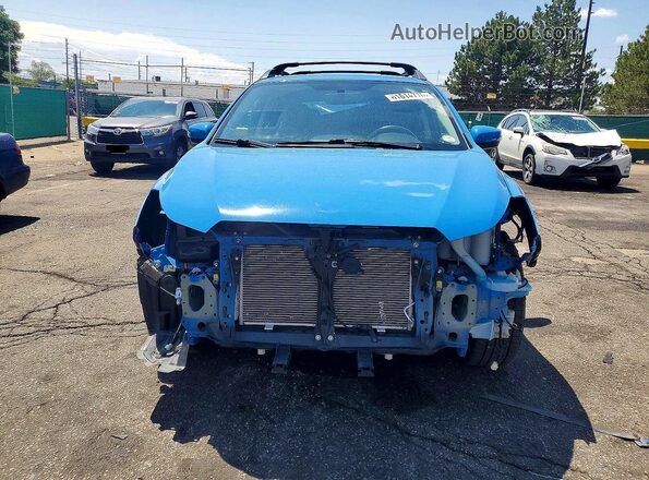 JF2GPAKCXHH259343 2017 SUBARU CROSSTREK Blue Widok z przodu