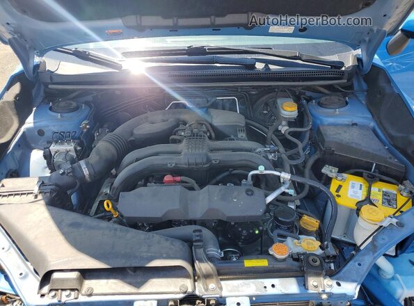 JF2GPAKCXHH259343 2017 SUBARU CROSSTREK Blue Widok komory silnika