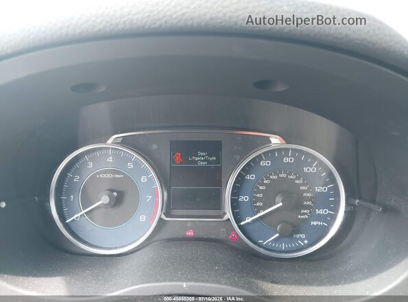 JF2GPALC0GH311107 2016 SUBARU CROSSTREK Gray Vista de los asientos traseros