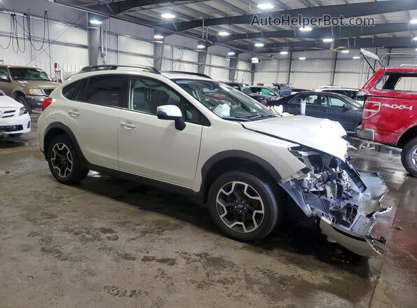 JF2GPALC1GH264752 2016 SUBARU CROSSTREK White Передня права чверть