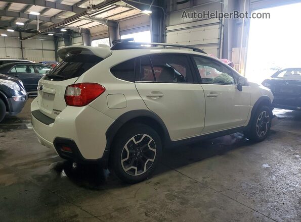 JF2GPALC1GH264752 2016 SUBARU CROSSTREK White Задня права чверть