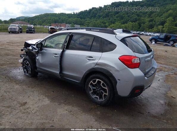 JF2GPALC2H8217246 2017 SUBARU CROSSTREK Silver უკანა მარცხენა