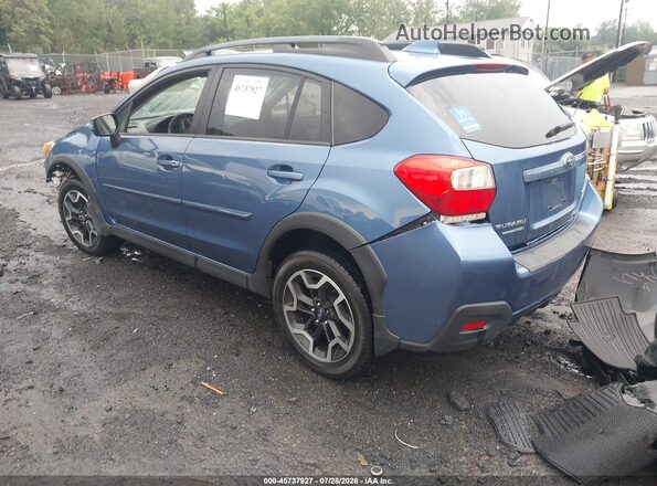 JF2GPALC4G8328430 2016 SUBARU CROSSTREK Blue Rear left