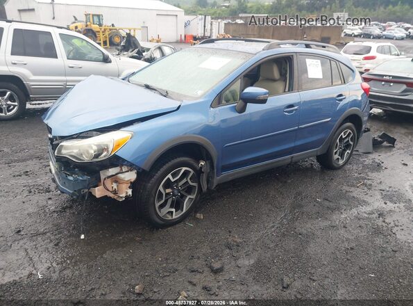 JF2GPALC4G8328430 2016 SUBARU CROSSTREK Blue Front left