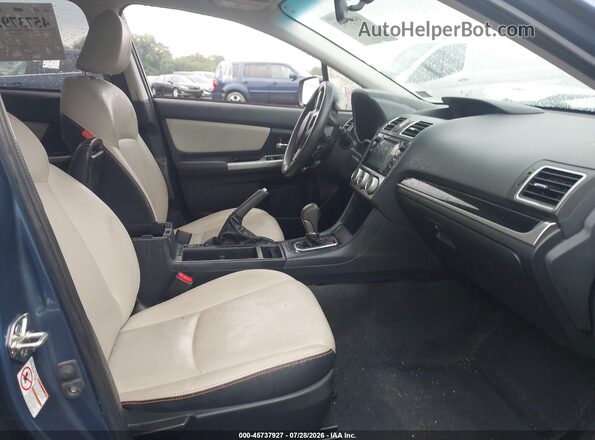 JF2GPALC4G8328430 2016 SUBARU CROSSTREK Blue Front interior view