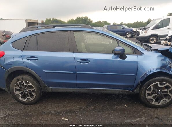 JF2GPALC4G8328430 2016 SUBARU CROSSTREK Blue Rear interior view