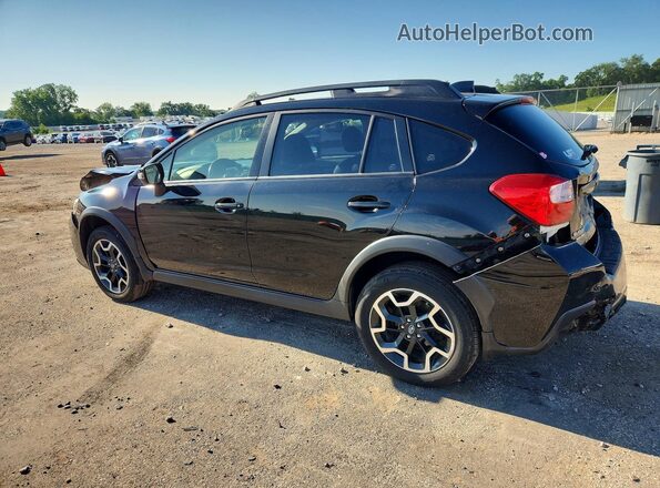 JF2GPALC5G8200634 2016 SUBARU CROSSTREK Black Հետևի ձախ
