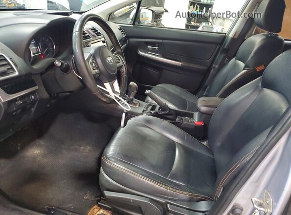 JF2GPALC7G8226863 2016 SUBARU CROSSTREK Silver Вид салону спереду