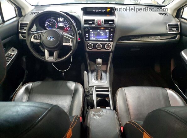 JF2GPALC7G8226863 2016 SUBARU CROSSTREK Silver Вид панелі приладів