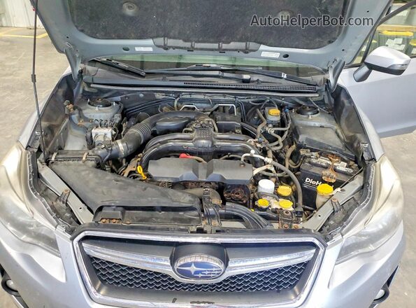 JF2GPALC7G8226863 2016 SUBARU CROSSTREK Silver Вид підкапотного простору
