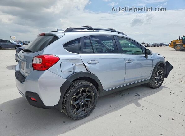 JF2GPALC7GH299425 2016 SUBARU CROSSTREK Silver Trasero derecho