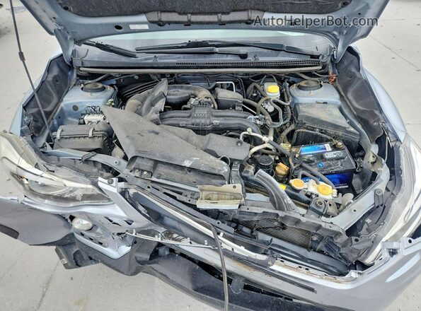 JF2GPALC7GH299425 2016 SUBARU CROSSTREK Silver Vista del compartimento del motor