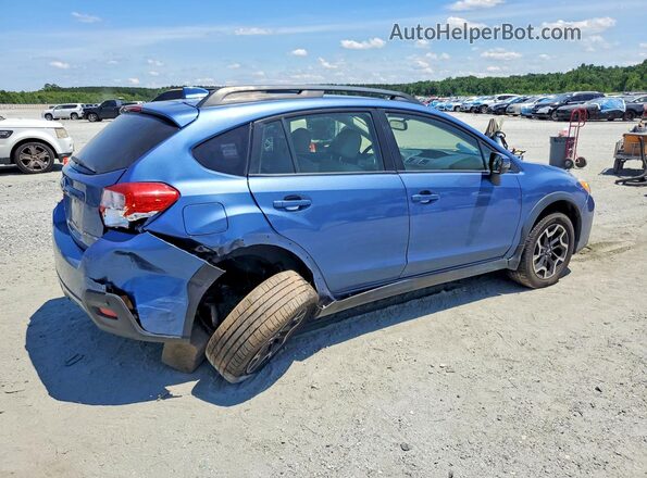 JF2GPALC7GH314988 2016 SUBARU CROSSTREK Blue Trasero derecho