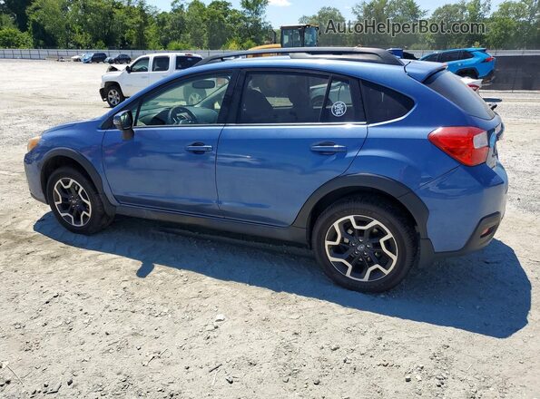 JF2GPALC7GH314988 2016 SUBARU CROSSTREK Blue Trasero izquierdo