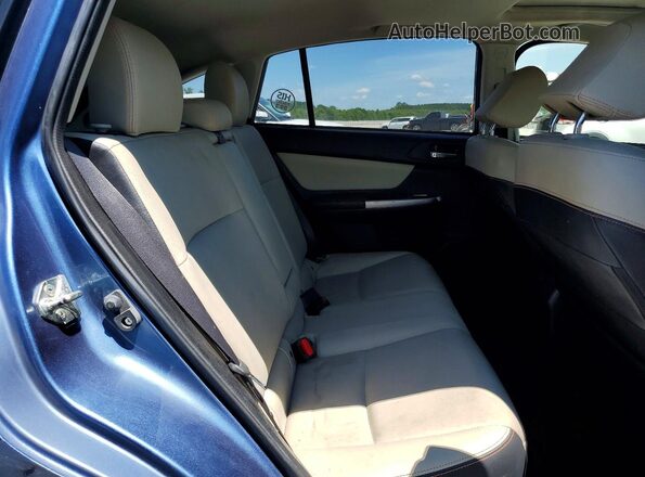 JF2GPALC7GH314988 2016 SUBARU CROSSTREK Blue Vista de los asientos traseros