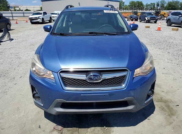 JF2GPALC7GH314988 2016 SUBARU CROSSTREK Blue Vista frontal
