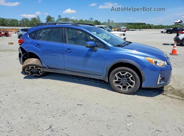 JF2GPALC7GH314988 2016 SUBARU CROSSTREK Blue Delantero derecho