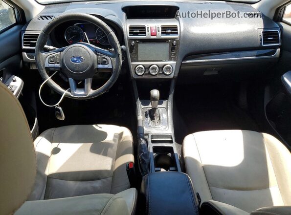 JF2GPALC7GH314988 2016 SUBARU CROSSTREK Blue Vista del salpicadero