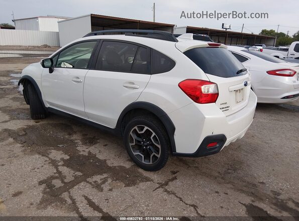 JF2GPALC8GH311033 2016 SUBARU CROSSTREK White Задня ліва чверть