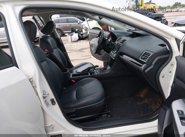 JF2GPALC8GH311033 2016 SUBARU CROSSTREK White Вид салону спереду