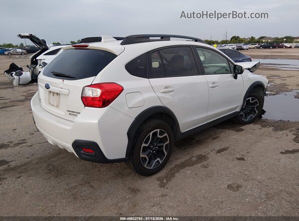 JF2GPALC8GH311033 2016 SUBARU CROSSTREK White Задня права чверть