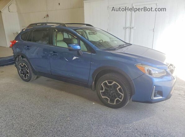 JF2GPALC8HH234357 2017 SUBARU CROSSTREK Синий Передняя правая четверть