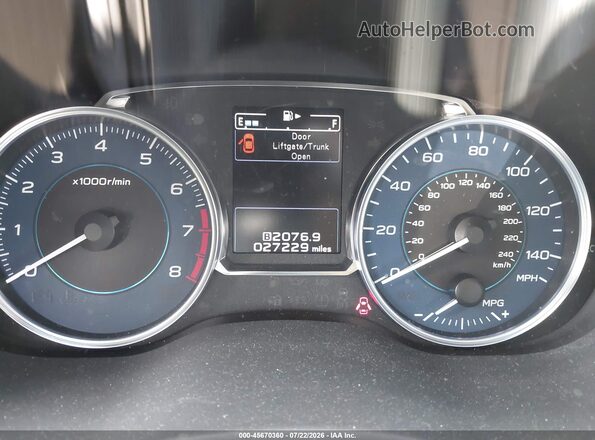 JF2GPALC9HH273376 2017 SUBARU CROSSTREK Blue Vista de los asientos traseros