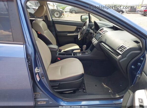 JF2GPALC9HH273376 2017 SUBARU CROSSTREK Blue Vista interior delantera