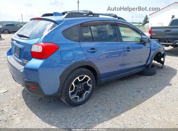 JF2GPALC9HH273376 2017 SUBARU CROSSTREK Blue Trasero derecho