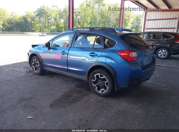 JF2GPANC1HH243401 2017 SUBARU CROSSTREK Blue უკანა მარცხენა