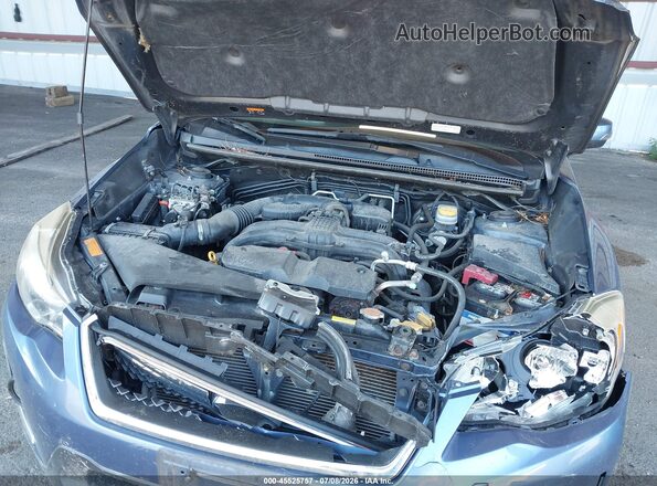 JF2GPANC1HH243401 2017 SUBARU CROSSTREK Blue უკანა ხედი
