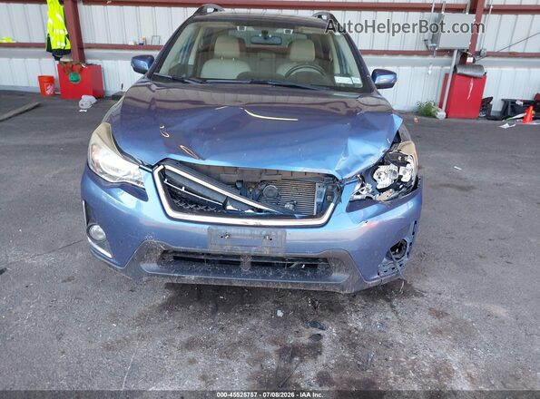 JF2GPANC1HH243401 2017 SUBARU CROSSTREK Blue წინა ხედი