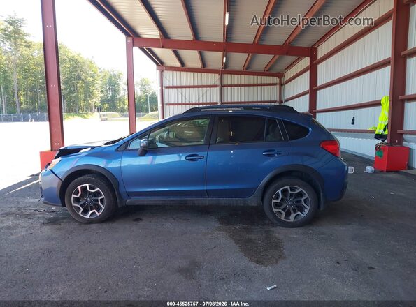 JF2GPANC1HH243401 2017 SUBARU CROSSTREK Blue სალონის 360-გრადუსიანი ხედი