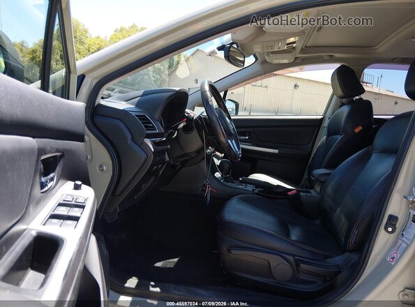 JF2GPANC2GH294422 2016 SUBARU CROSSTREK Gold Vista interior delantera