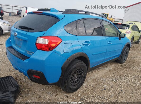 JF2GPANC3G8334071 2016 SUBARU CROSSTREK Blue Հետևի աջ
