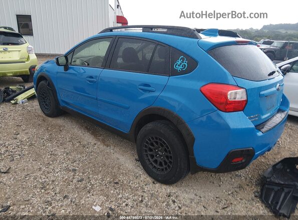 JF2GPANC3G8334071 2016 SUBARU CROSSTREK Blue Հետևի ձախ