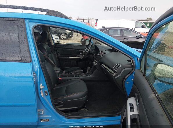 JF2GPANC3G8334071 2016 SUBARU CROSSTREK Blue Սալոնի դիմացի տեսք