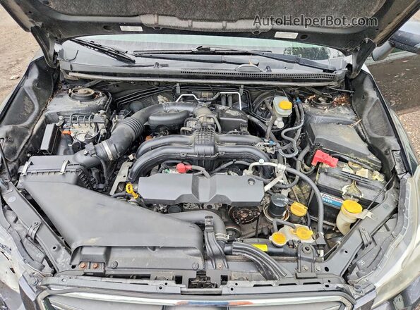 JF2GPANC5G8320267 2016 SUBARU CROSSTREK Черный Вид подкапотного пространства