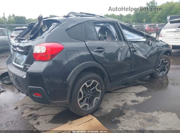 JF2GPANC5G8339708 2016 SUBARU CROSSTREK Черный Задняя правая четверть