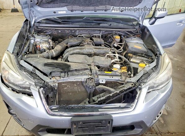 JF2GPANC5GH311729 2016 SUBARU CROSSTREK Серебряный Вид задней части салона