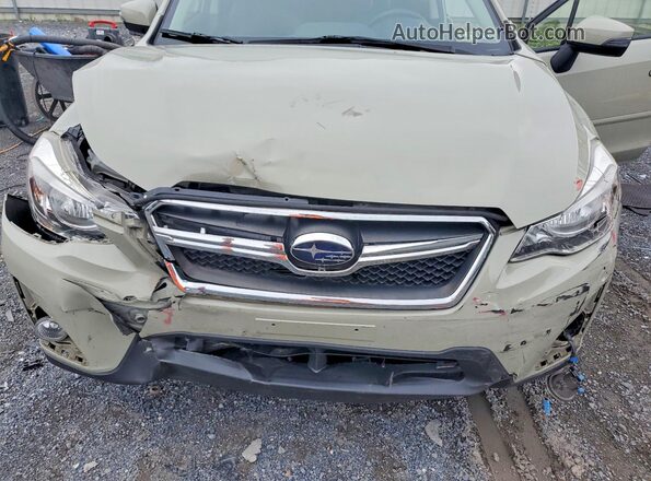 JF2GPANC5HH273436 2017 SUBARU CROSSTREK Beige Engine compartment view