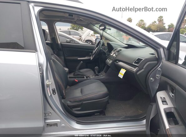 JF2GPANC6G8326918 2016 SUBARU CROSSTREK Gray Вид салону спереду