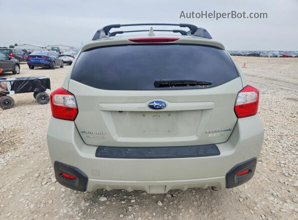 JF2GPANC8H8219970 2017 SUBARU CROSSTREK Tan Rear view