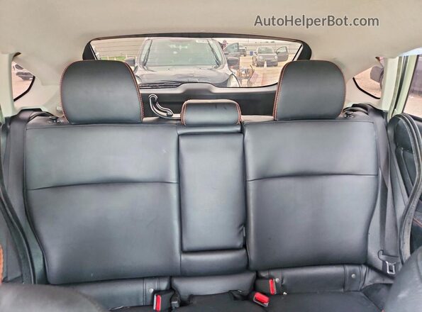 JF2GPANC8H8219970 2017 SUBARU CROSSTREK Tan Rear seats view
