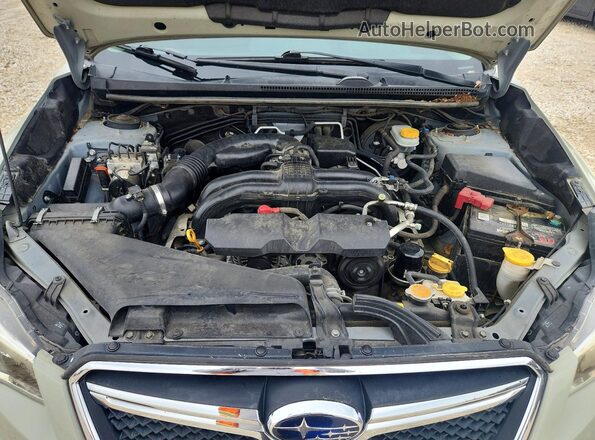 JF2GPANC8H8219970 2017 SUBARU CROSSTREK Tan Engine compartment view