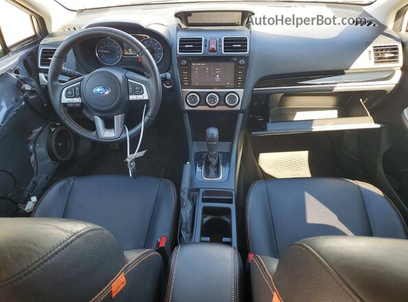 JF2GPANC9G8346774 2016 SUBARU CROSSTREK Серебряный Вид панели приборов