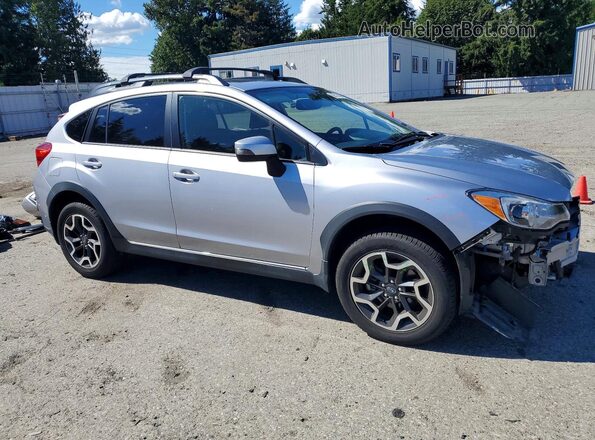JF2GPANC9G8346774 2016 SUBARU CROSSTREK Серебряный Передняя правая четверть