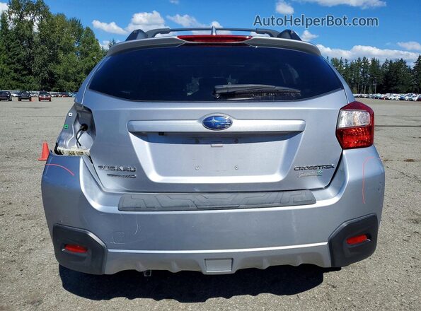 JF2GPANC9G8346774 2016 SUBARU CROSSTREK Серебряный Вид сзади