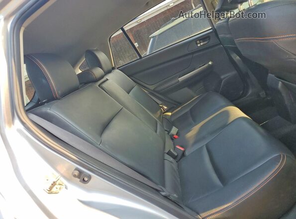 JF2GPANCXG8345651 2016 SUBARU CROSSTREK Silver უკანა სალონის ხედი